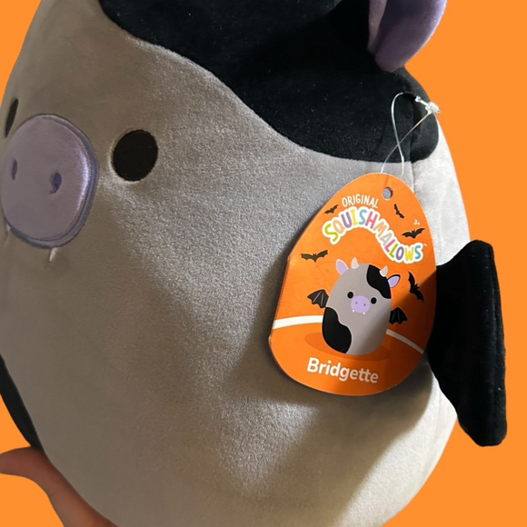 12-inch Bridgette Squishmallows Plush Toy Vampire Bat Cow - Picture 4 of 11
